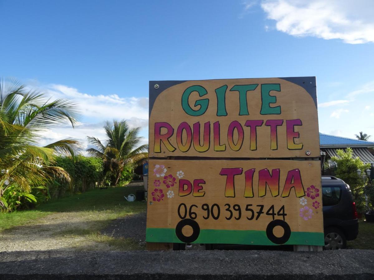 La Roulotte De Tina Villa Le Moule Dış mekan fotoğraf